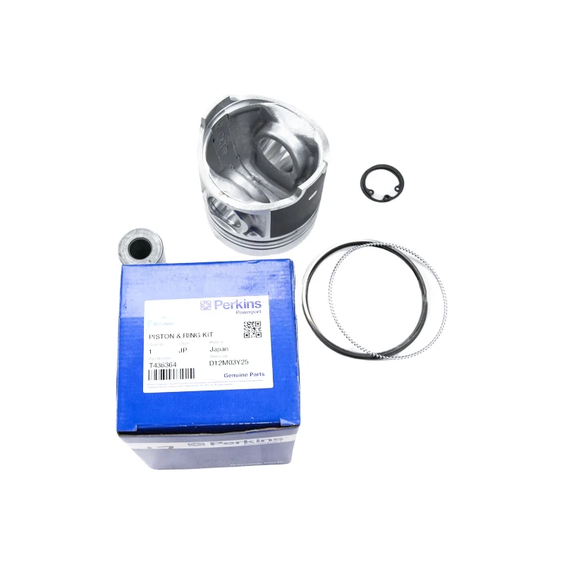 طقم مكابس وحلقات أصلية من بيركنز T436364 لمحركات 403D-17 و404A-22