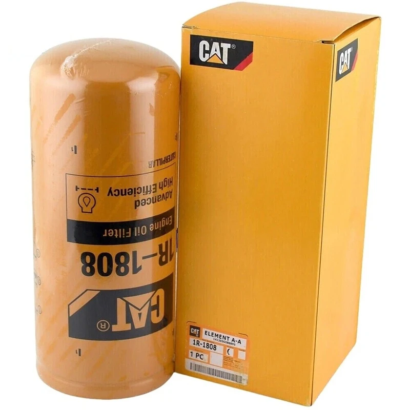 فلتر زيت كاتربيلر 1R1808 متوافق مع كاتربيلر 3306B، C-12