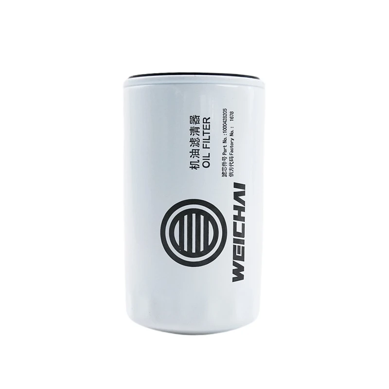 1000428205 فلاتر زيت أصلية من شركة WeiChai لأجهزة Weichai WP10/WP12/WP13