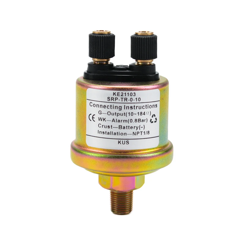 مستشعر ضغط الزيت KE21103 KUS لـ KUS NPT 1/8 0-10