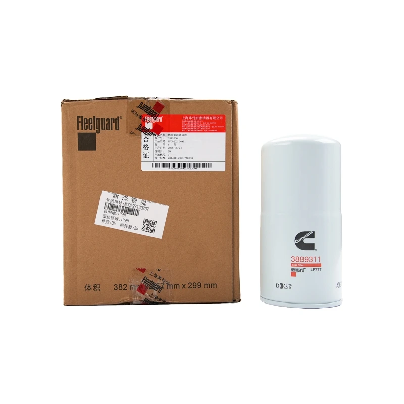 فلتر الزيت الأصلي Cummins C3889311 (Fleetguard LF777) لسلسلة KTA/NTA855/QSK