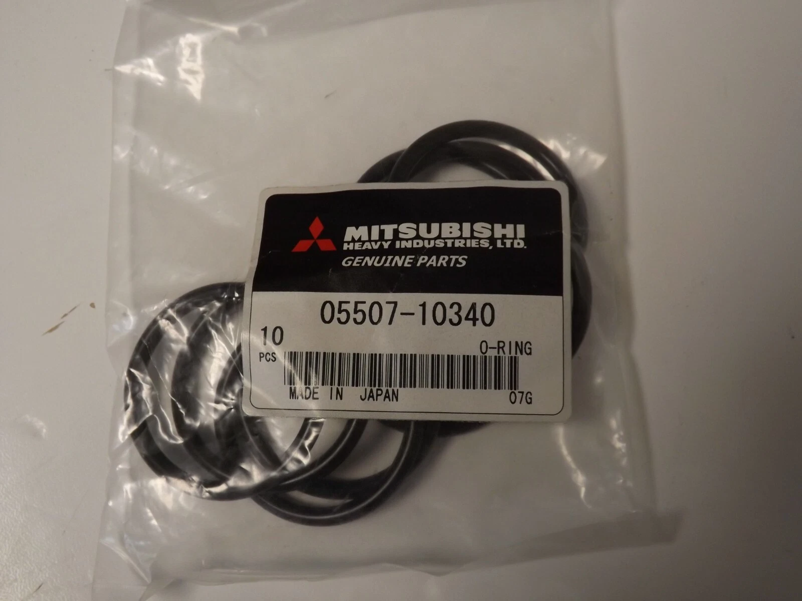 قطع غيار ميتسوبيشي 05507-10340 حلقة مانعة للتسرب (O-ring) لسيارات ميتسوبيشي S6R، S6R2، S12R، S16R