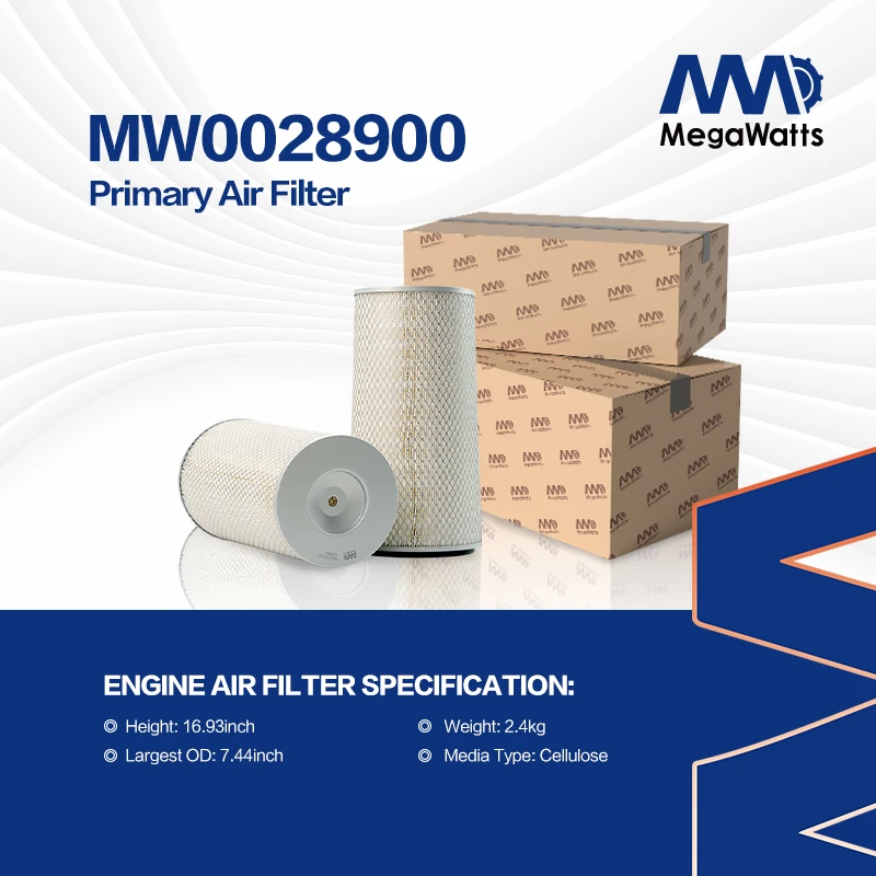 فلتر هواء بديل من فليت جارد K28900، رقم القطعة MW0028900، متوافق مع محرك كمنز 6CTAA8.3-G2